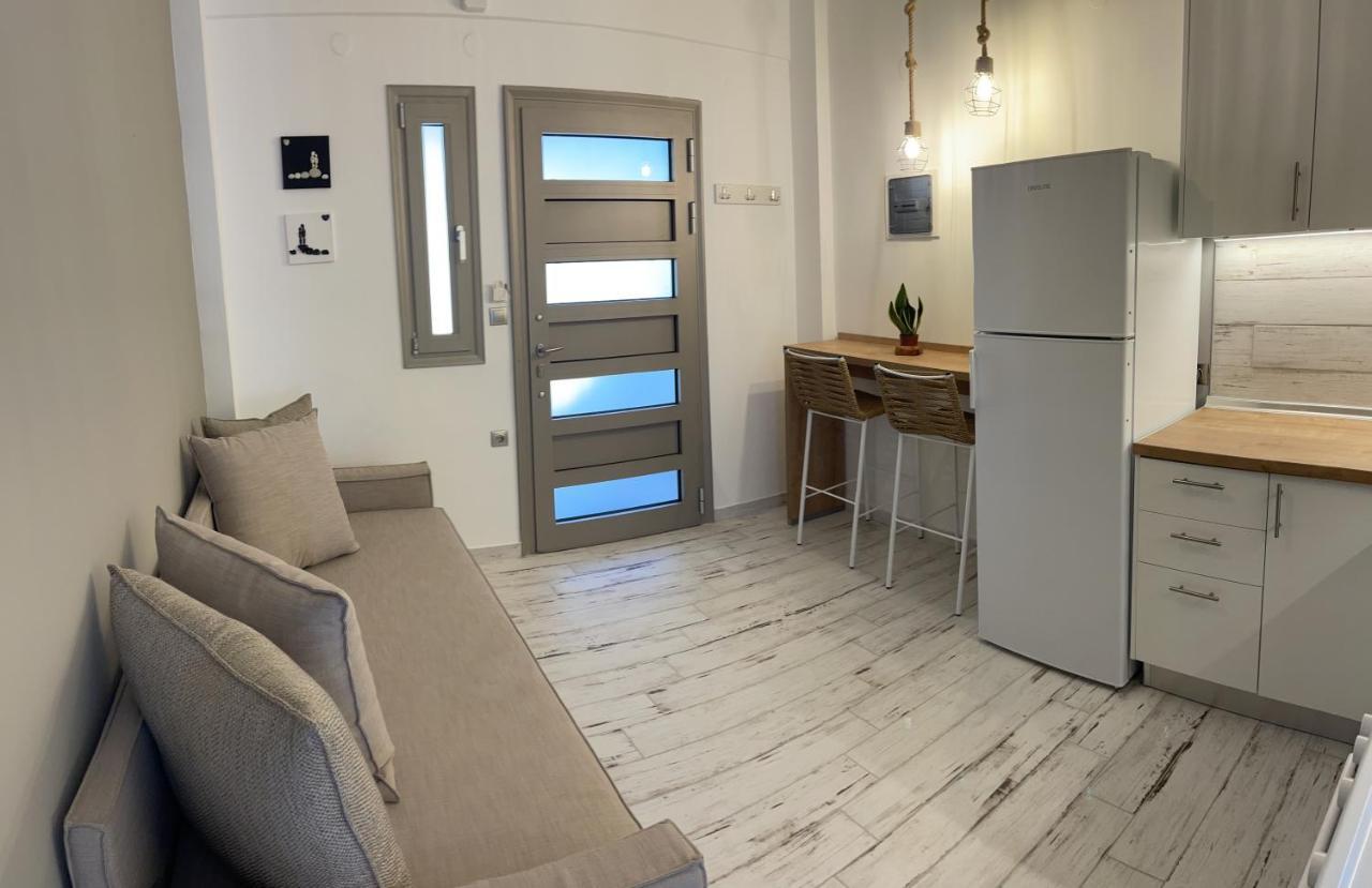 Litsa Apartments Fourka Bagian luar foto